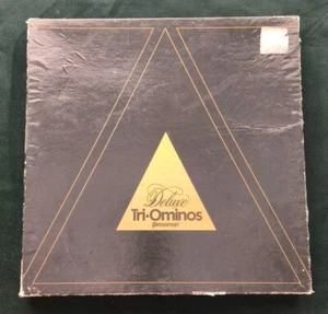 Vintage Pressman 1979 Deluxe Tri-ominos Triominos Complete - Picture 1 of 4