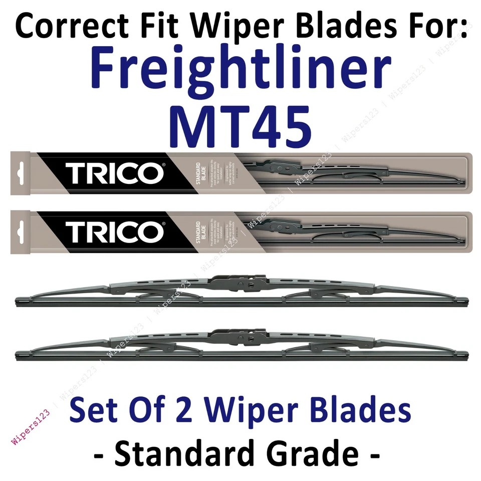 Wiper Blades 2-Pack Standard - fit 1998-2007 Freightliner MT45 - 30240x2 - Image 1 of 1