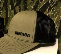 army green patriots hat