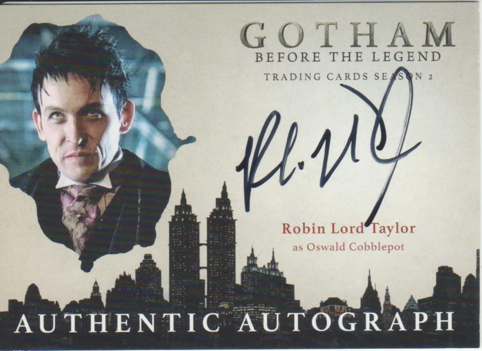 Gotham Season 2 Autograph Card RLT - Robin Lord Taylor - Image 1 of 1