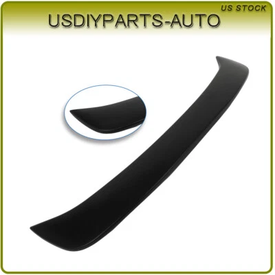 For 1998-02 Toyota For Corolla Rear Duckbill Trunk Lip Spoiler w/LED Matte Black - Изображение 1 из 4