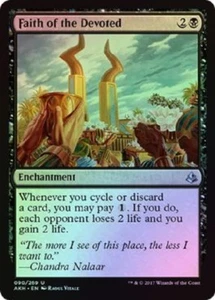 Faith of the Devoted foil uncommon amonkhet MTG Magic The Gathering  - Picture 1 of 1