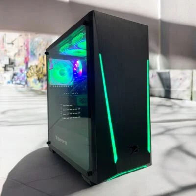 ARGB Gaming Desktop Computer i7 PC 32GB RAM 2TB SSD GTX 3050 W11P Custom Build - Image 1 of 4