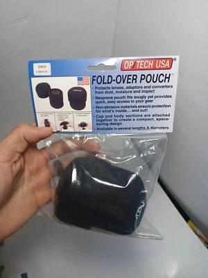OP/TECH Foldover Pouch 253 - Black - 7801032 - - Image 1 of 4