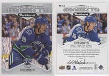 2018-19 Upper Deck Parkhurst Prominent Prospects Adam Gaudette #PP-16 Rookie RC