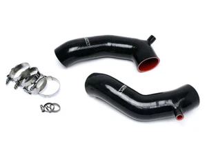 HPS Silicone Air Intake Tube Hose Kit for Infiniti 11-13 M56 5.6L V8 BLACK 12 - Foto 1 di 2