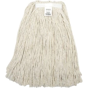 16 oz. Cut-End Mop Head, Cotton, 4Ply, Narrow Band - Picture 1 of 3