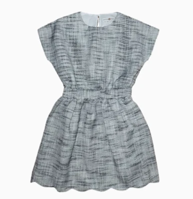 Nuevo con etiquetas Vestido McKenna Preppy Marrón Bowen Company Para Mujer - Nantucket Azul Marino Tweed Talla S Foto 1 de 4