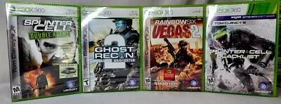 Tom Clancy's Xbox 360 Games *ALL FACTORY SEALED* Splinter Cell, Ghost Recon, etc - Image 1 of 4