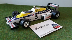 F1 WILLIAMS HONDA FW 08 # 5 CANON 1/24 BURAGO voiture miniature formule 1 collec - Picture 1 of 8