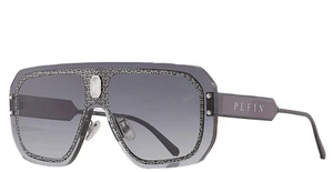 PHILIPP PLEIN Plein Adventure Mask SPP050 0541 99 Titanium Shield Sonnenbrille. - Bild 1 von 3