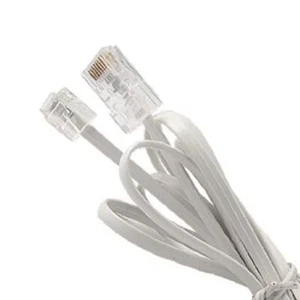 RJ11 to RJ45 Modem Telephone Cable 8P4C - 6P4C Router to ASDL Hub Patch Lead Lot - Picture 1 of 12