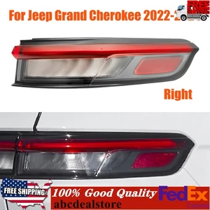 Right LED Black Tail Light For 2022-2024 Jeep Grand Cherokee 68421132AD USA - Picture 1 of 19