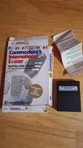 Commadore 64 International Soccer - Picture 1 of 4