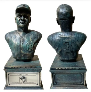 2003 UPPERDECK CLASSIC PORTRAITS BABE RUTH STATUE BRONZE BUST NEW YORK YANKEES - Picture 1 of 8