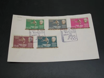 Paraguay 1963 FDC Cubierta Olimpiadas *7086-1 Foto 1 de 2