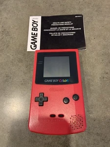 Console Nintendo Game Boy Color Rossa Funzionante CGB-001 - Foto 1 di 9