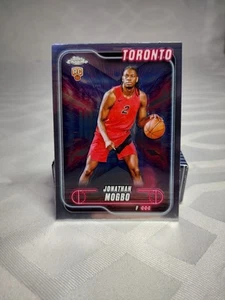 2024-25 Topps Chrome Jonathan Mogbo RC #194 Toronto Raptors - Picture 1 of 2