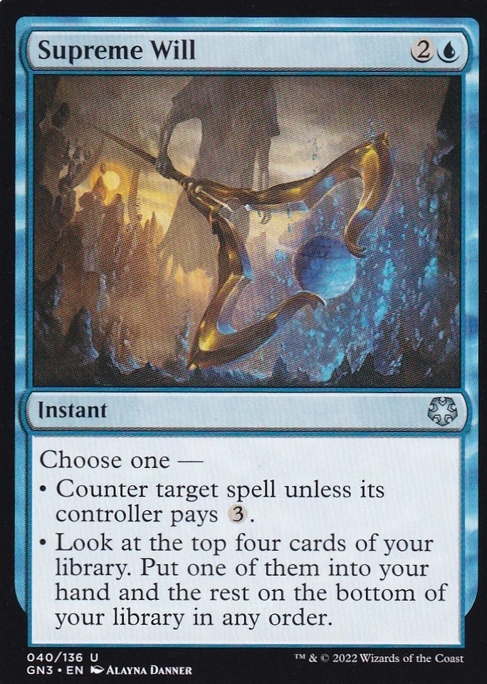 MTG Supreme Will English GN3 - Image 1 of 1