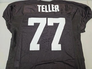 Browns WYATT TELLER 2021 Authentic Practice USED Football Jersey COA - Picture 1 of 4
