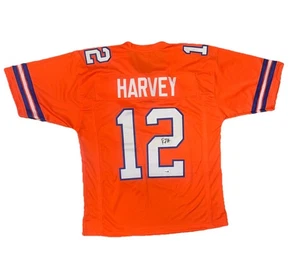 RJ HARVEY signed autographed DENVER BRONCOS Game Cut Jersey w/ COA JSA WITNESS - Picture 1 of 4