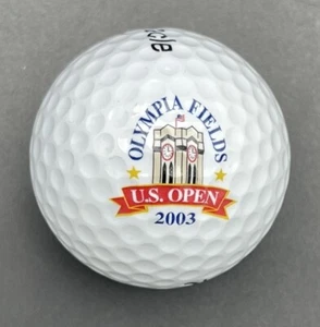 Olympia Fields U.S. Open 2003 Logo Pallina da Golf (1) Pinnacle 392 LS Usato - Foto 1 di 4