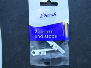 SWISH 2 DELUXE END STOPS Curtain hooks  Gliders  WD290W - Picture 1 of 1