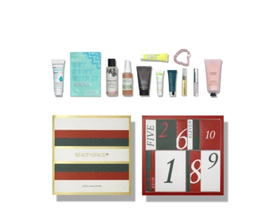 BeautySpace Premium Beauty Christmas Advent Calendar, Holiday Gift Set New - Image 1 of 2