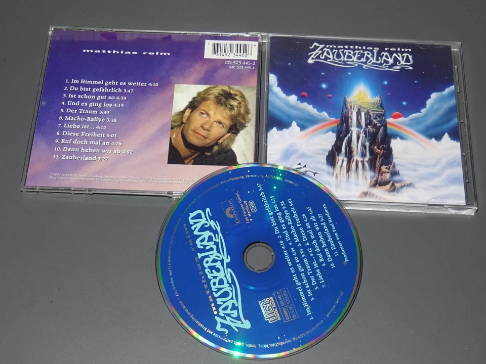 MATTHIAS REIM - ZAUBERLAND / ALBUM-CD 1994 (EX) - Bild 1 von 1
