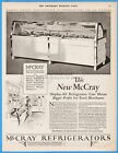 1928 McCray Refrigerator Co Kendallville IN Grocer Meat Market display case Ad