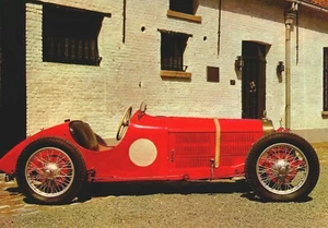 Postal vintage de coche automóvil Lombard 1928 BS15 - Imagen 1 de 2