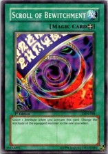 Scroll Of Bewitchment LON-048 Yu-Gi-Oh! Card Light Play 1st Edition
