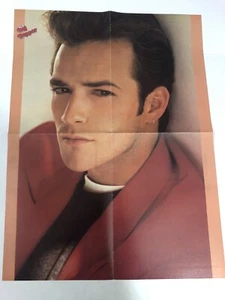 Luke Perry Jordan Knight Teen Magazine Poster Fold out Beverly Hills 90210 Nkotb - Picture 1 of 3