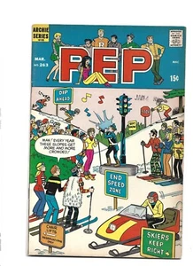 PEP #263 ARCHIE COMICS 1972 FN- COMBINE SHIP - Picture 1 of 2