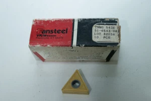 VR Wesson 10 Pcs TNMG 543E Carbide Insert - Picture 1 of 4