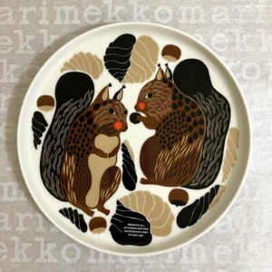 Marimekko Oiva Kurre Plate 20cm Aino Maija Metsola #2 - Picture 1 of 2