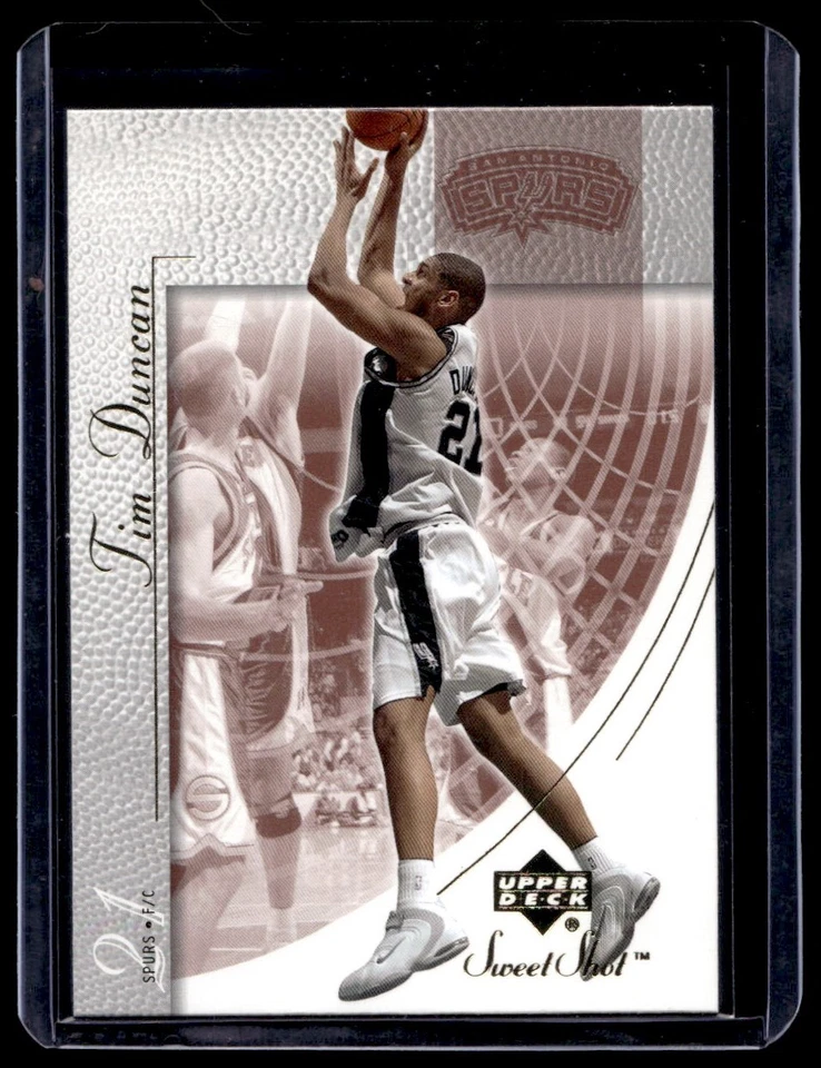 2002-03 Upper Deck Sweet Shot Tim Duncan San Antonio Spurs #74 - Image 1 of 2