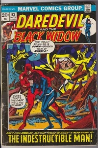 Daredevil #93 BLACK WIDOW!!MCU Movie!! Schnäppchen Lesereote 1972 - Bild 1 von 3