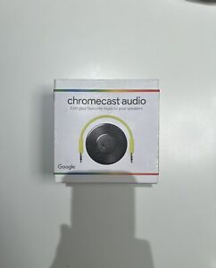Google Chromecast Audio Media Streaming Device 2nd Gen Brand New In Box Unopened