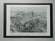 RARE 1920 MILITARY PRINT-LANCE CPL W D FULLER OF THE GRENADIER GUARDS WINNING VC