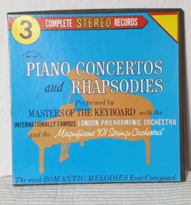 Piano Concertos and Rhapsodies by Masters of Keyboard* London Philharmonic  3 LP - Image 1 of 4