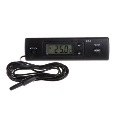 Waterproof LCD Digital Thermometer Aquarium Electronic Precision Fish for Tank - Image 1 of 4