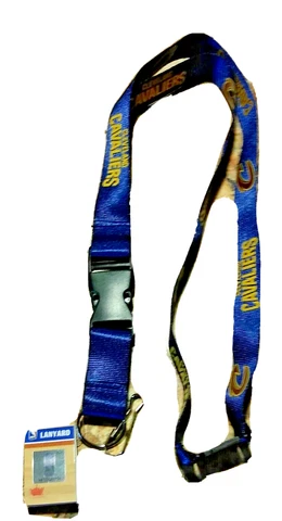 Cleveland Cavaliers NBA Lanyard Keychain Key Ring ID Badge Licensed wIth tag Cover