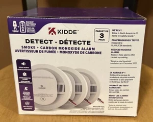 KIDDE Detect Wired Smoke and Carbon Monoxide Alarm 10 Year Battery Backup 3Pack - Bild 1 von 8