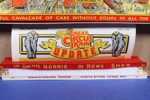Walthers Scala HO Set di 2 Grandi Treno da Circo Flat Car Kit 1967G - Foto 1 di 5