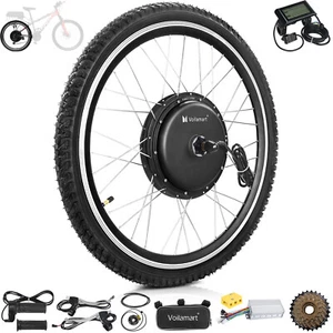 Voilamart 27.5" Electric Bicycle Conversion Kit LCD Motor 1500W Rear Wheel EBike - Picture 1 of 12