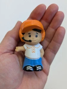 Fisher Price Little People Lil' Movers Airplane Pilot Koby Replacement Toy - Picture 1 of 4