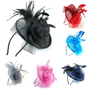Large Headband Aliceband Hat Fascinator Weddings Ladies Day Race Royal Ascot