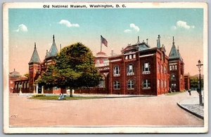 Washington DC 1920s Postcard Old National Museum - Picture 1 of 2