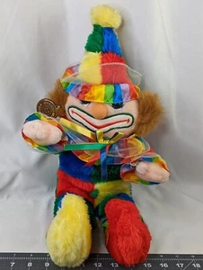 Cuddle Wit Clown Plüsch 19 Zoll Colorblock Primärfarben Stofftier Spielzeug - Bild 1 von 8